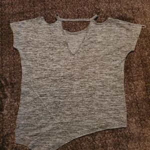 William Rast asymmetric shirt